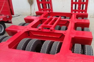 dtg group lowbed trailer, lowboy trailer, semi trailer