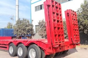 dtg group lowbed trailer, lowboy trailer, semi trailer