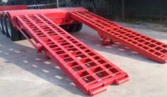 dtg group lowbed trailer, lowboy trailer, semi trailer