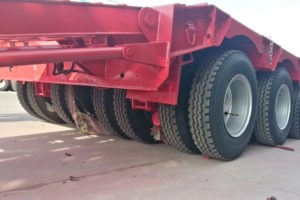 dtg group lowbed semi trailer, lowboy trailer