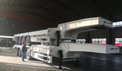 dtg group lowbed semi trailer, lowboy trailer