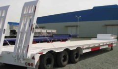 dtg group lowbed trailer, lowboy trailer, semi trailer