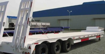 dtg group lowbed trailer, lowboy trailer, semi trailer