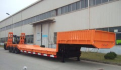 dtg group lowbed trailer, lowboy trailer, semi trailer