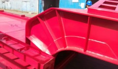 dtg group lowbed trailer, lowboy trailer, semi trailer