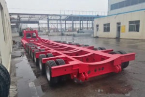 dtg group lowbed trailer, lowboy trailer, semi trailer