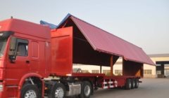 dtg group stake trailer, side wall semi trailer