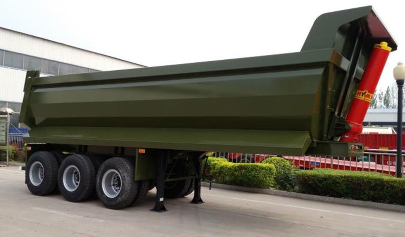 dtg group trailer, back tipper semi trailer