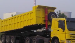 dtg group trailer, back tipper semi trailer