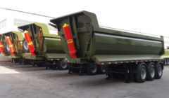 dtg group trailer, back tipper semi trailer