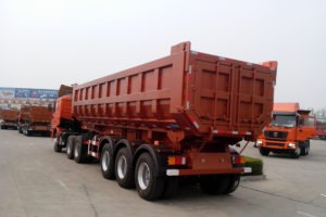 dtg group trailer, back tipper semi trailer