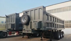 dtg group trailer, back tipper semi trailer