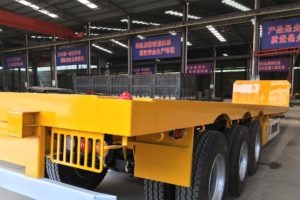 dtg group flatbed semi trailer, container trailer