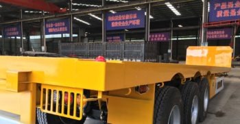 dtg group flatbed semi trailer, container trailer