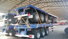 dtg group flatbed semi trailer, container trailer