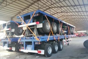 dtg group flatbed semi trailer, container trailer