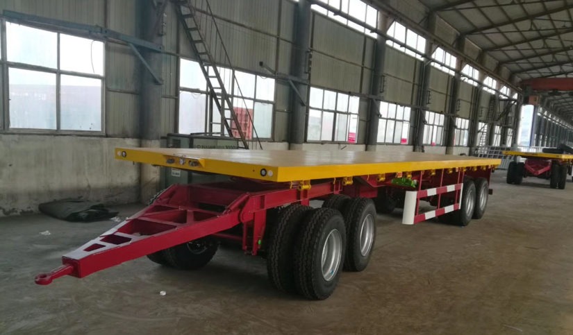 dtg group flatbed pulling trailer