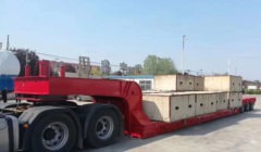 dtg group lowbed semi trailer