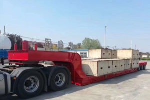 dtg group lowbed semi trailer