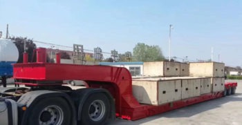 dtg group lowbed semi trailer