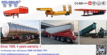 dtg group container trailer lowbed trailer tank trailer pulling trailer