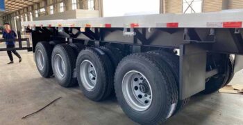 4 axle flatbed trailer for sale