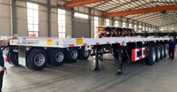 4 axle flatbed trailer for sale