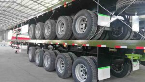 4 axle flatbed trailer for sale