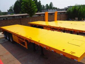 extendable flatbed trailer
